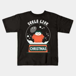 Feels Like Christmas Kids T-Shirt